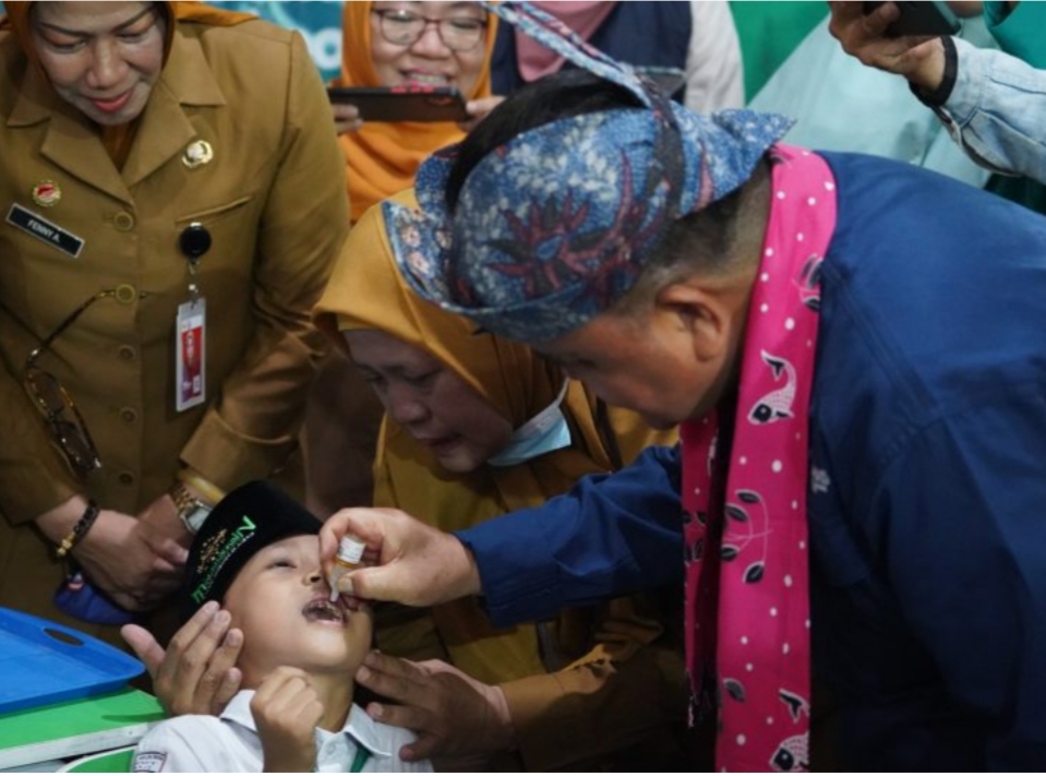 Jutaan Anak Sudah Diimunisasi Polio di 3 Provinsi, Ini Rinciannya