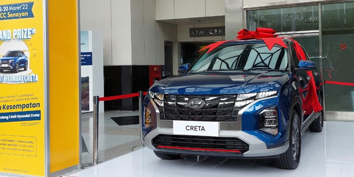 Beli Mobil Berhadiah Mobil di Jakarta Auto Week 2022, Sebuah Hyundai Creta Siap Diboyong 
