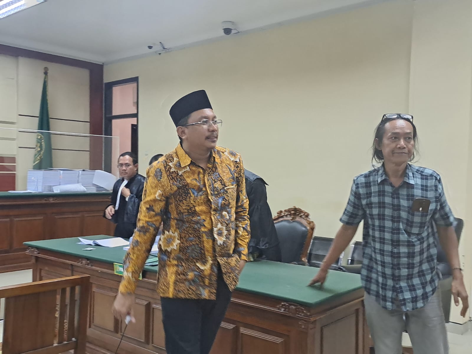 Diiringi Tangis, Ahmad Muhdlor Bacakan Pleidoi dan Berharap Keadilan Ditegakkan