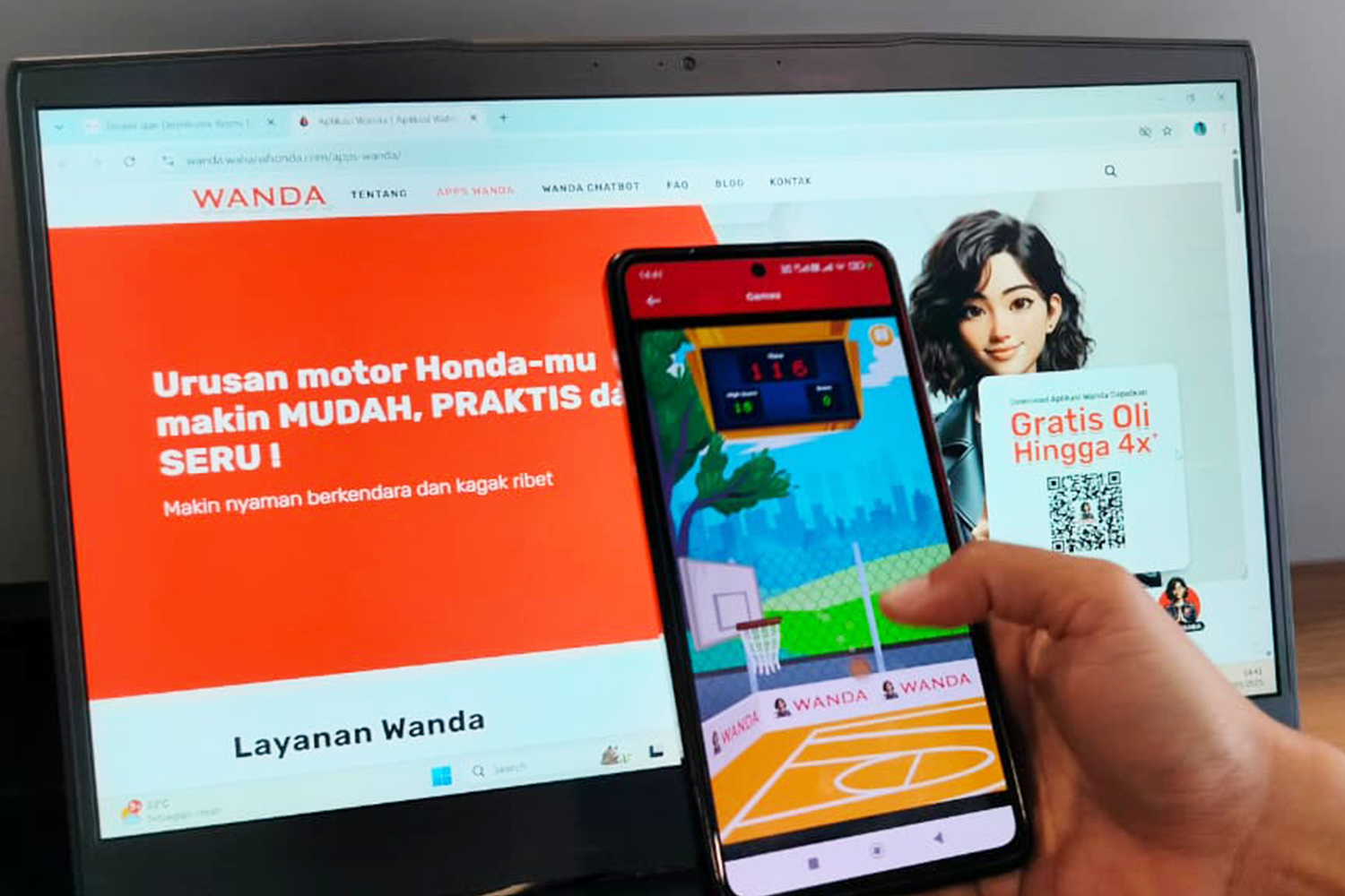 Wahana Honda Tawarkan Kompetisi Game Seru, Rebut Voucher Belanja di Wanda Apps