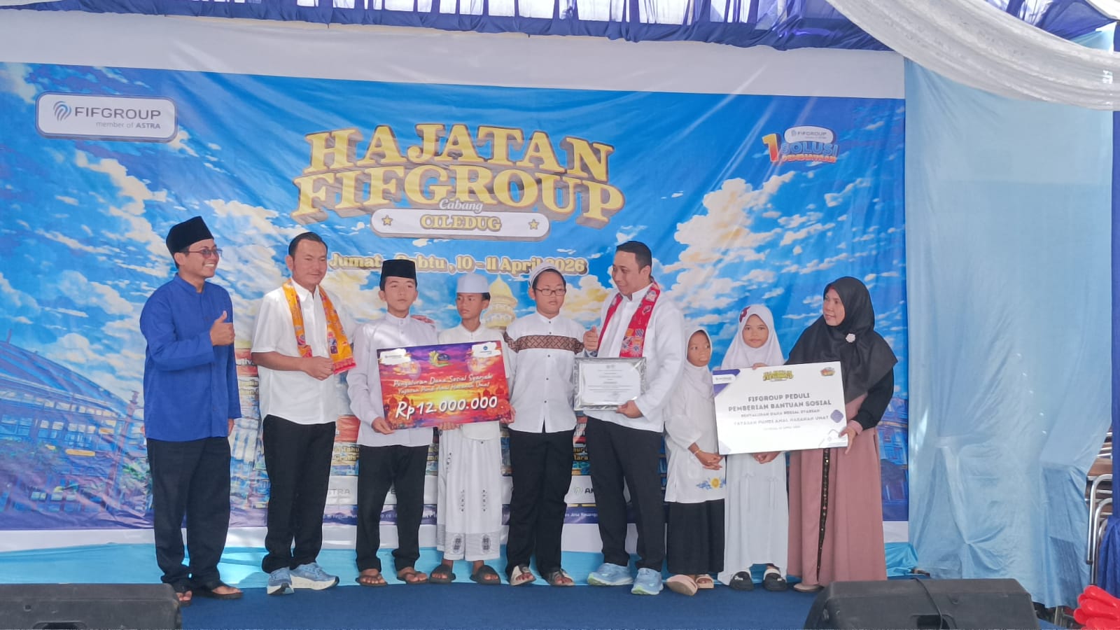 Hajatan FIFGROUP Cabang Ciledug, Momentum Berbagi Promo dan Keseruan untuk Warga