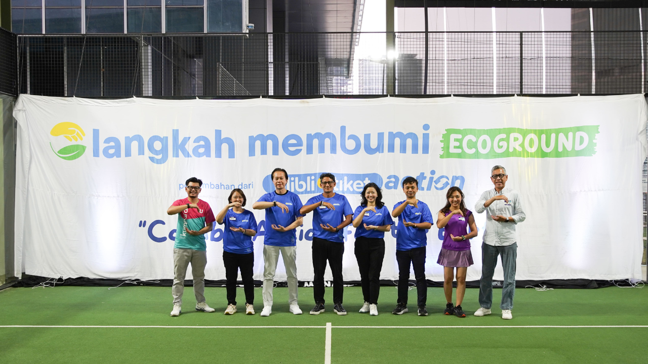 Blibli Tiket Action Hadirkan Langkah Membumi Ecoground 2025, Aksi Nyata Kolaboratif Lintas Sektor