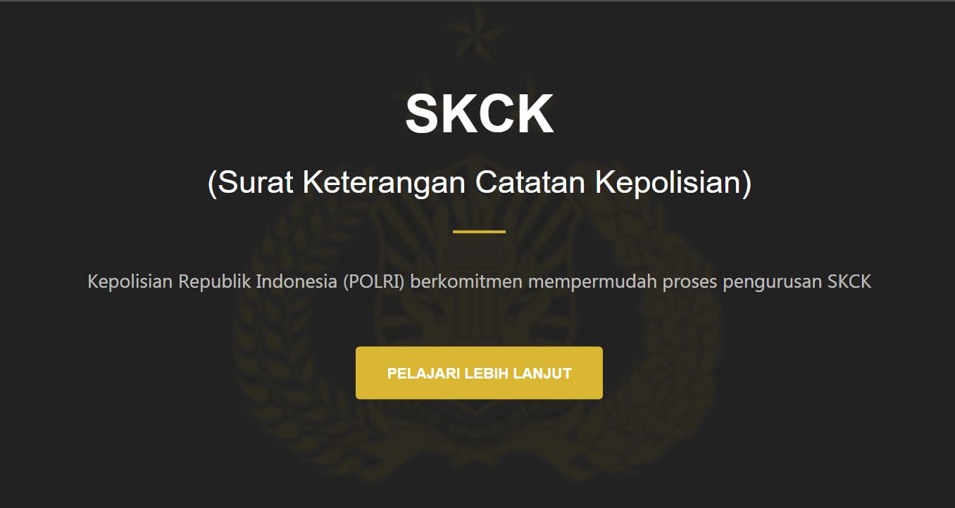 Link Website SKCK Online Sulit Diakses, Pendaftar Membludak?