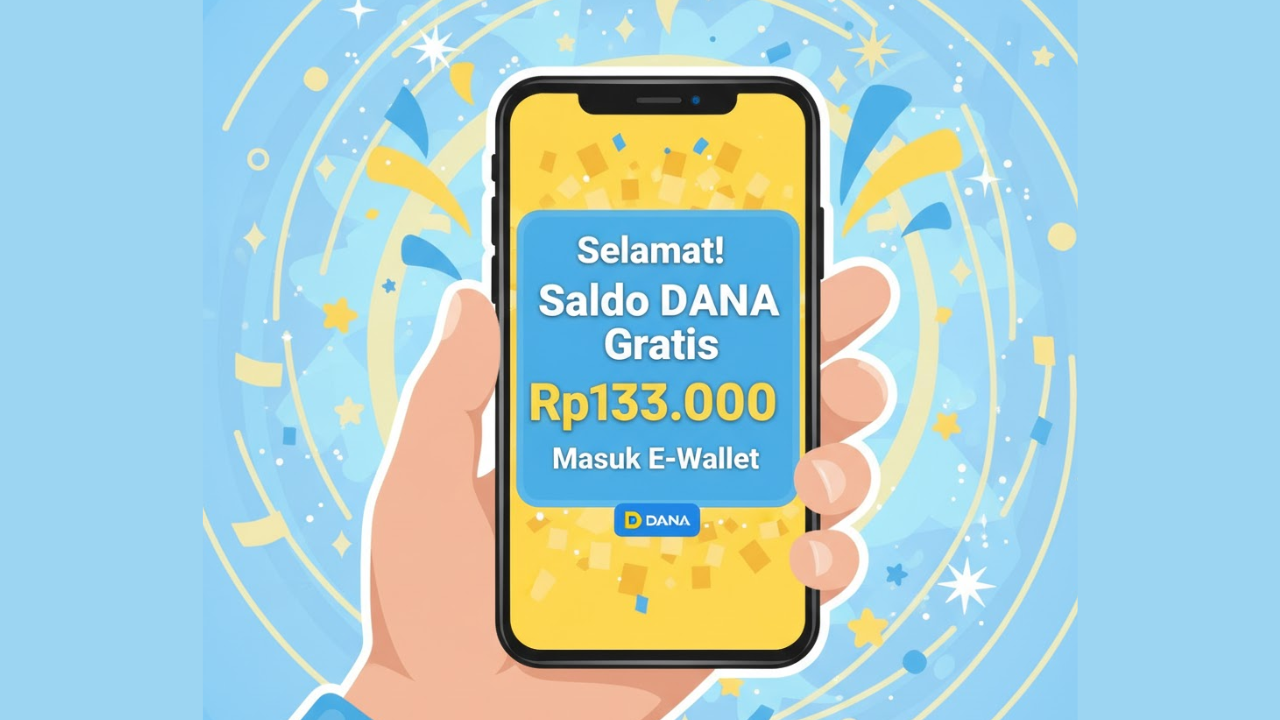 Ayo Coba, Nomor WA Kamu Bisa Dapat Saldo DANA Gratis Rp233.000 Langsung Masuk Dompet Digital