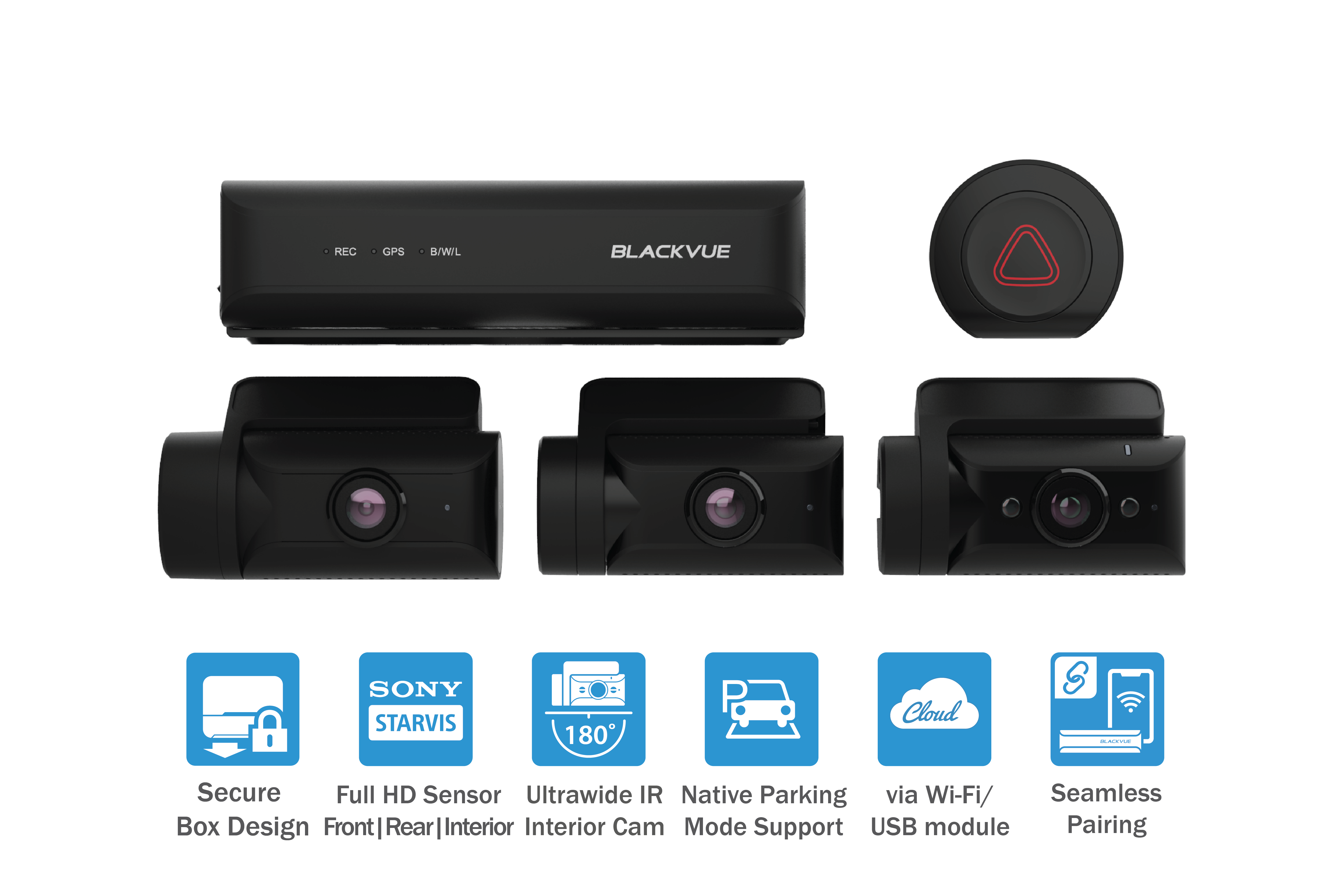 Blackvue DR770X Box, Kamera Dashboard dengan Keamanan Tinggi, Bisa Pin Rekaman Permudah Pencarian
