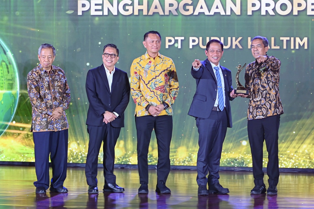 Inovasi Berbuah Emas, Pupuk Kaltim Dominasi PROPER untuk Kesembilan Kali