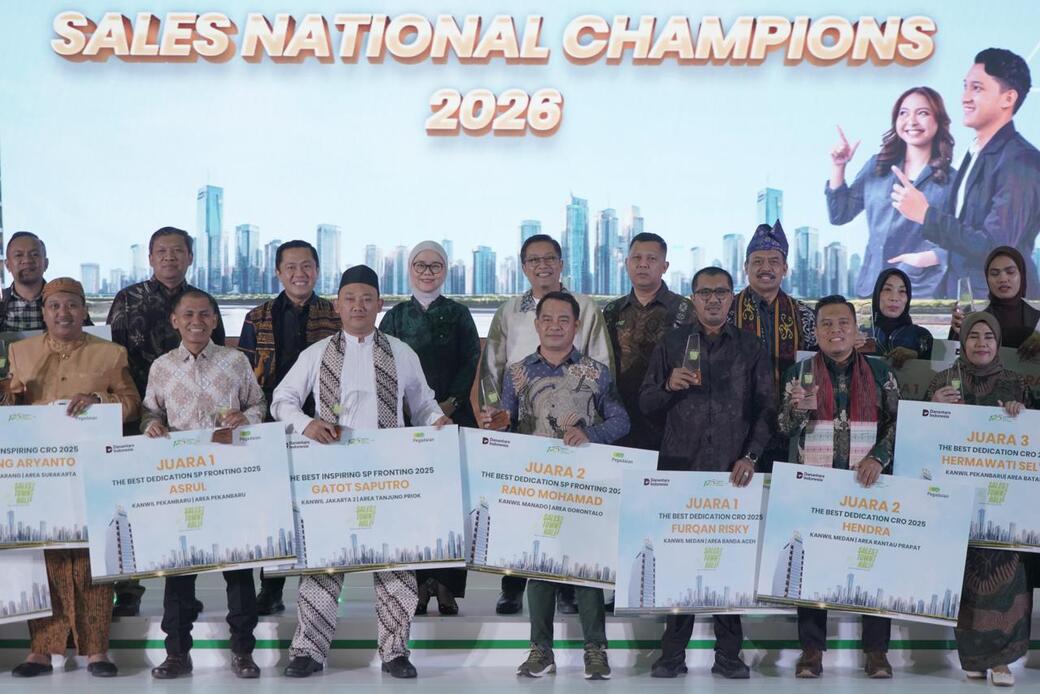 Pegadaian Perkuat Strategi Bisnis Lewat Sales Town Hall 2026