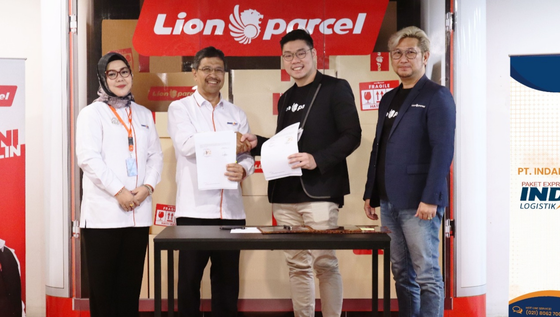 Kerjasama Antara Lion Parcel dan Indah Logistik, Ciptakan Infrastruktur Pengiriman yang Kuat!