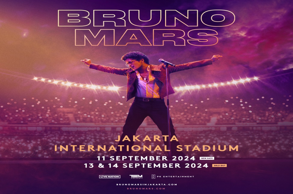 Mantap! Konser Bruno Mars di Jakarta Ditambah Jadi 3 Hari, Cek Tanggalnya