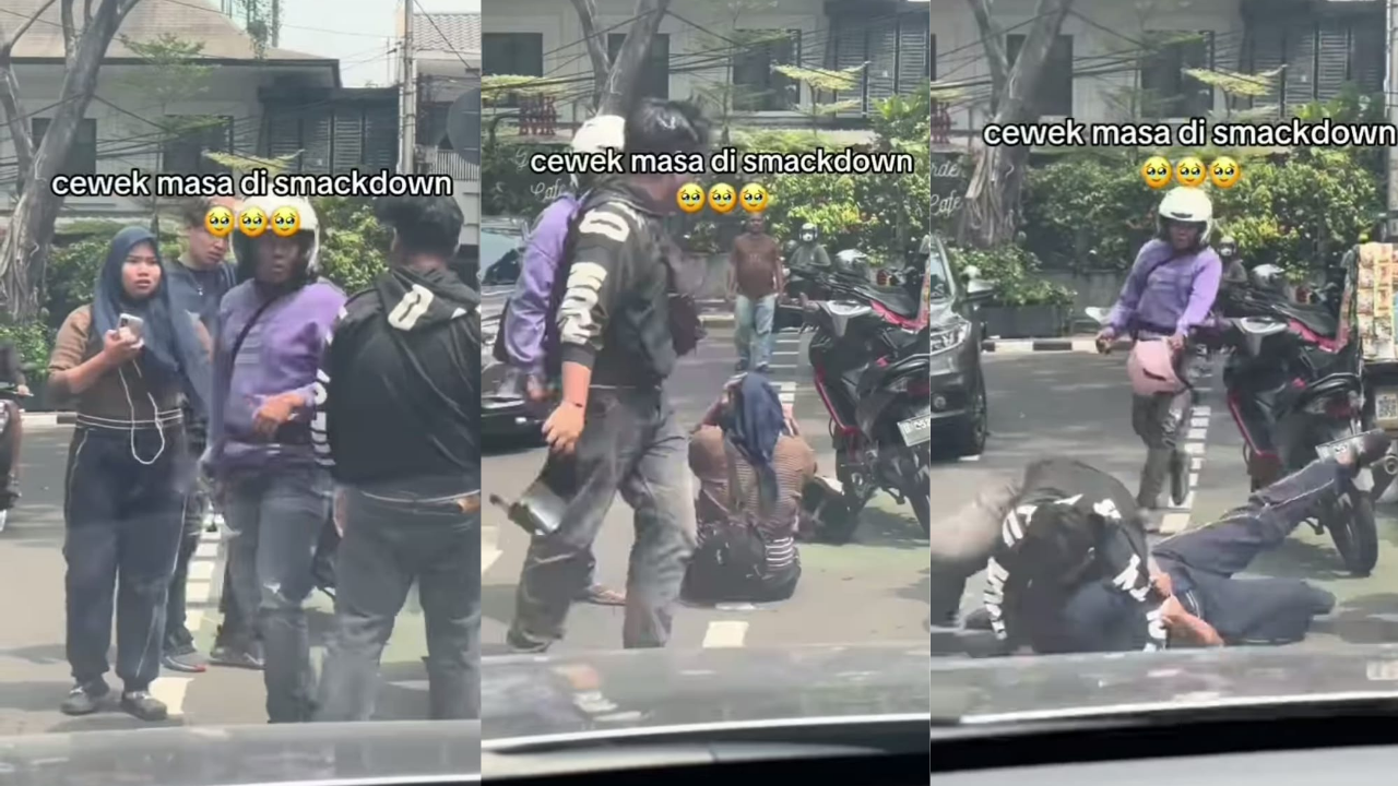 Viral Pria Gempal Banting Wanita di Depan Umum, Begini Kronologinya