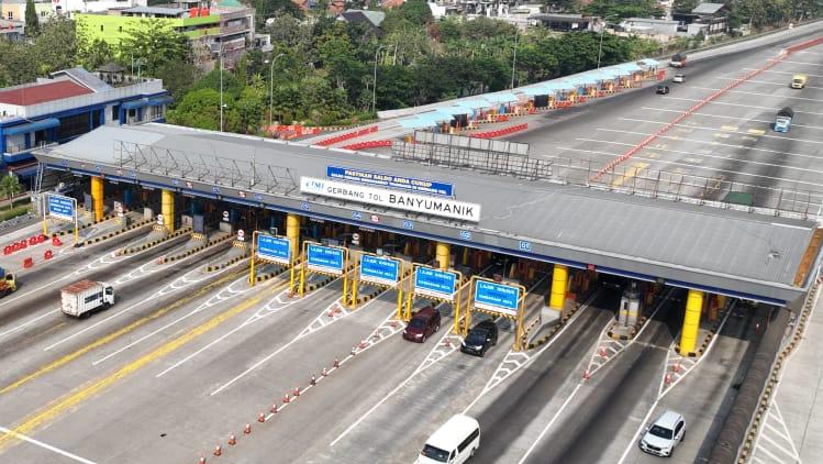 H-9 Libur Idulfitri, Sejumlah Gerbang Tol di Jawa Catatkan Kenaikan Volume Kendaraan