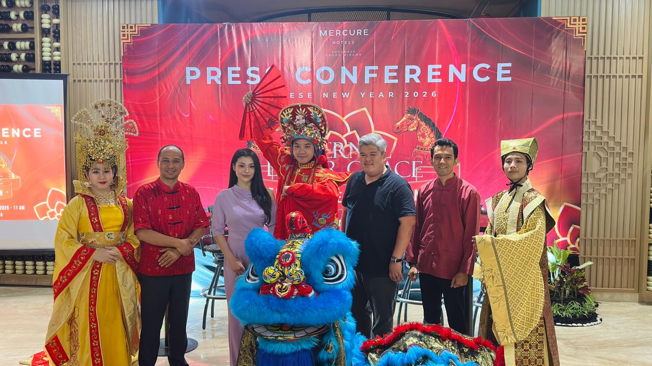 Mercure Surabaya Grand Mirama Siapkan Perayaan Imlek 2026 Bertema Eternal Lunar Grace