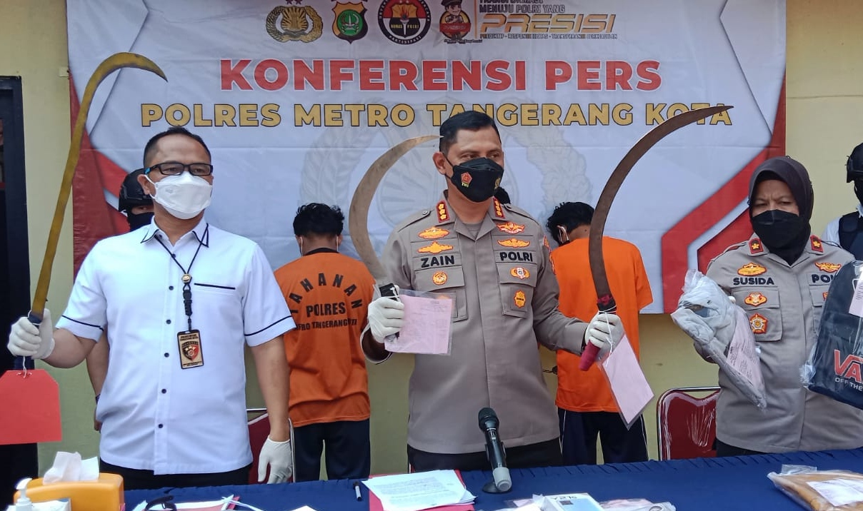 Garong, Anggota Gengster di Tangerang Kini Dibekuk Polisi