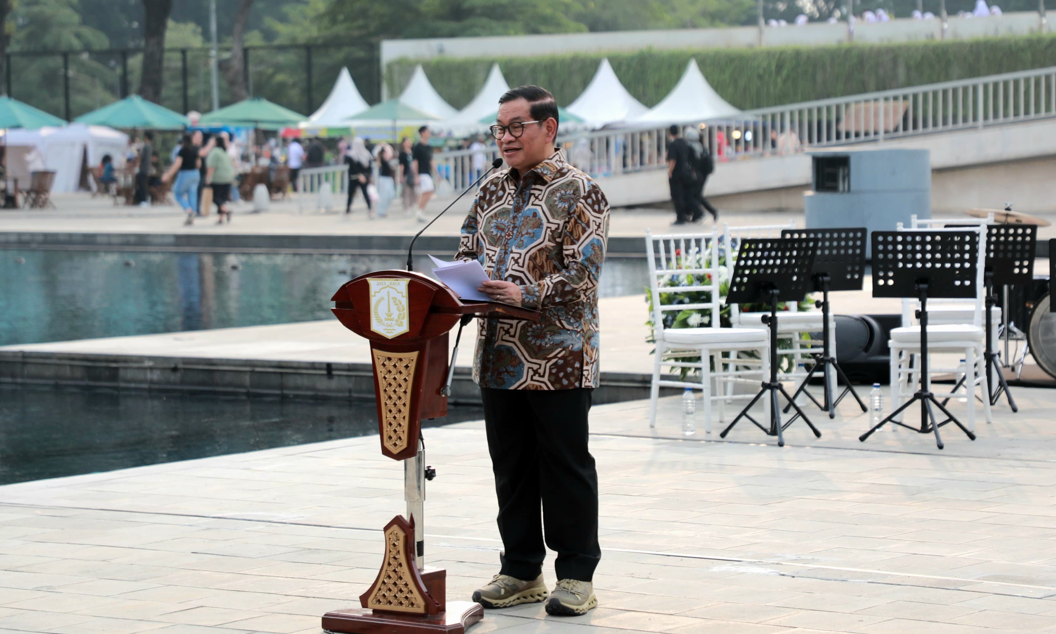 Kelakar Pramono: Partai Saya Merah tapi Bukan Pendukung MU atau Liverpool