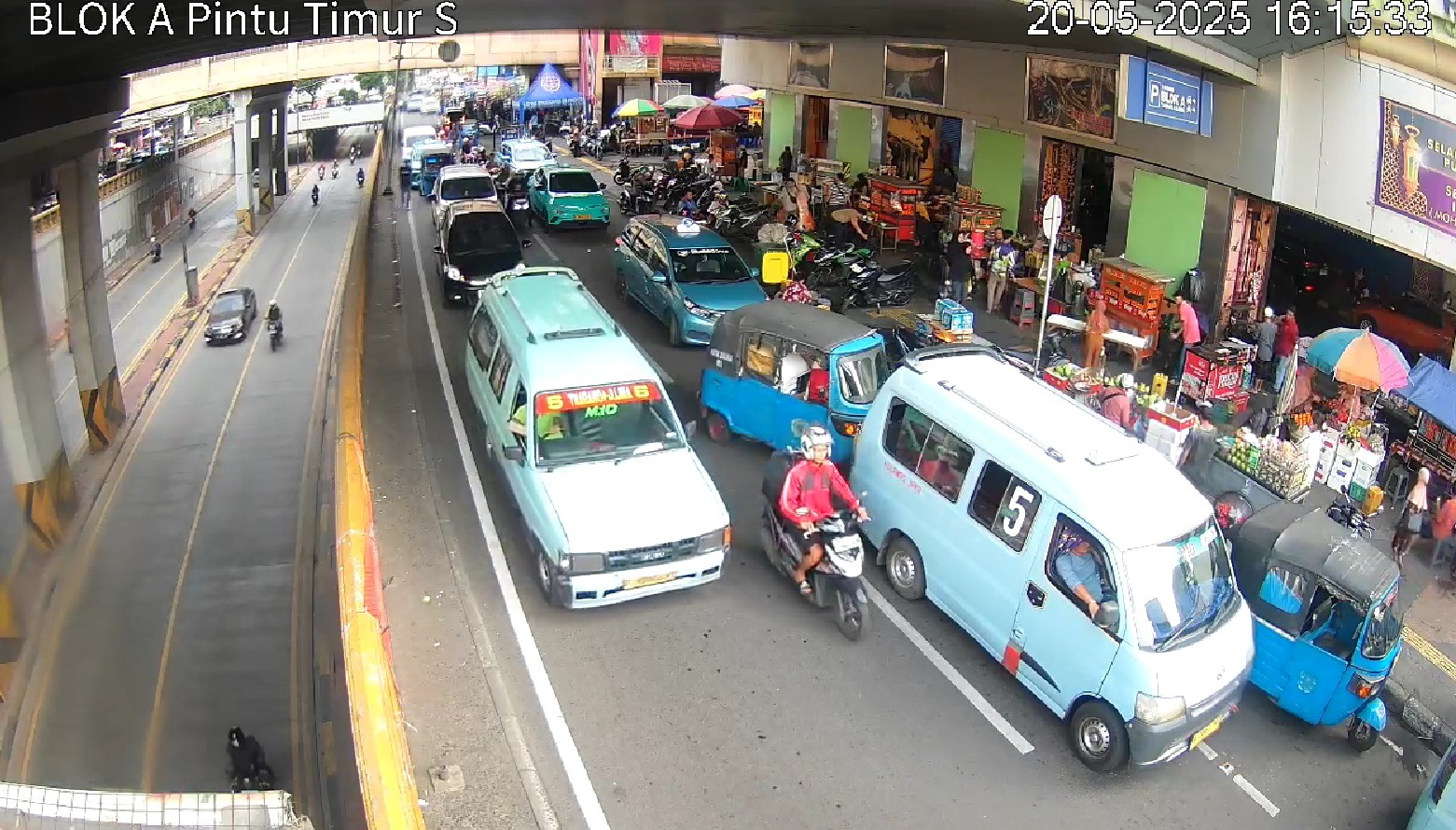 'Pelototi' Parkir Liar, Dishub Pasang CCTV di Kawasan Pasar Tanah Abang