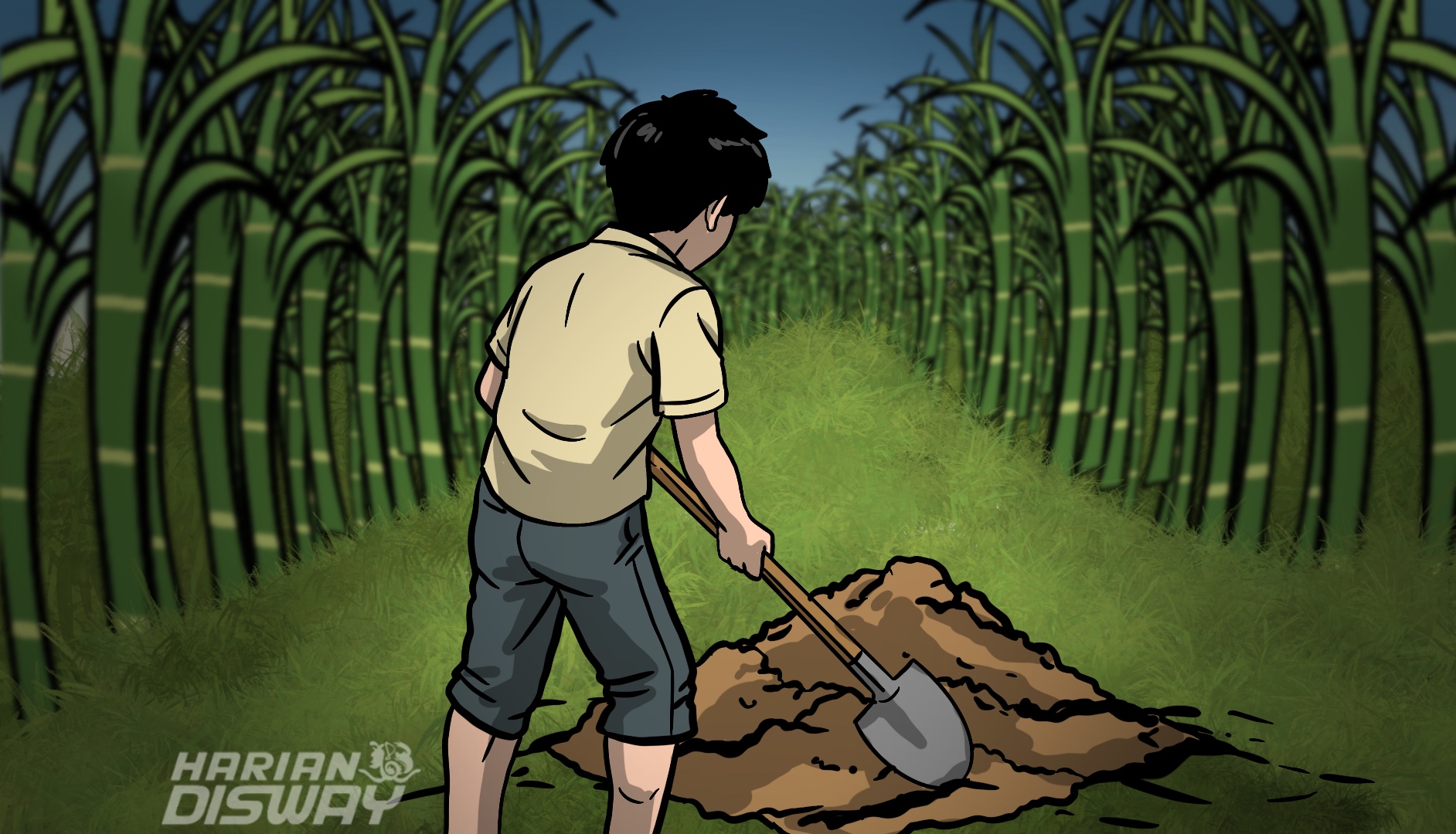 Istri Dibunuh Suami, Dibakar di Kebun Tebu: Motif soal Uang