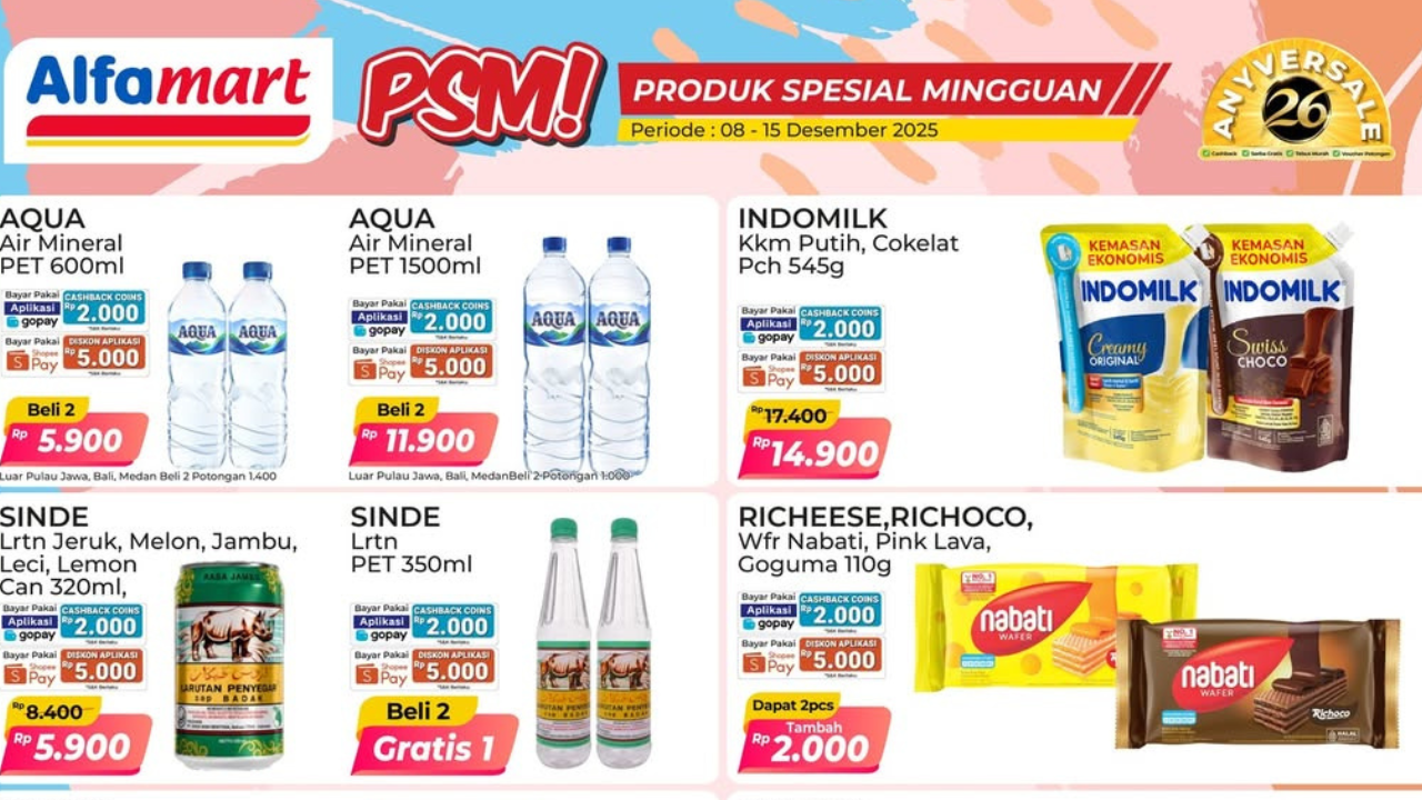 Promo Alfamart Minggu Ini 8-14 Desember 2025, Sabun Rinso Molto hanya Rp15 Ribuan