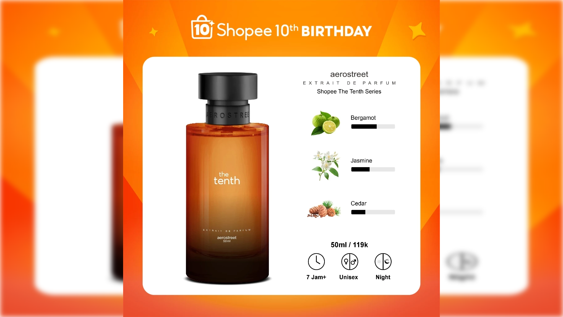 Aerostreet Luncurkan Parfum ‘The Tenth’, Simbol Perjalanan Satu Dekade Tumbuh Bersama Shopee