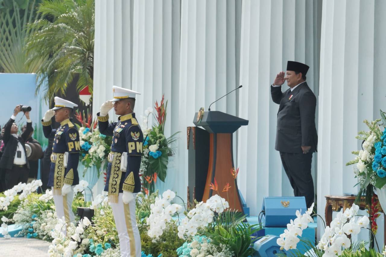 Prabowo Jadi Inspektur Upacara Peringatan Hari Lahir Pancasila, Serukan Kemandirian Bangsa