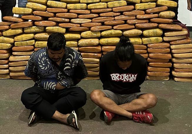 PMJ Gagalkan Penyelundupan 143 Kg Ganja di Tangerang, Dua Tersangka Diamankan