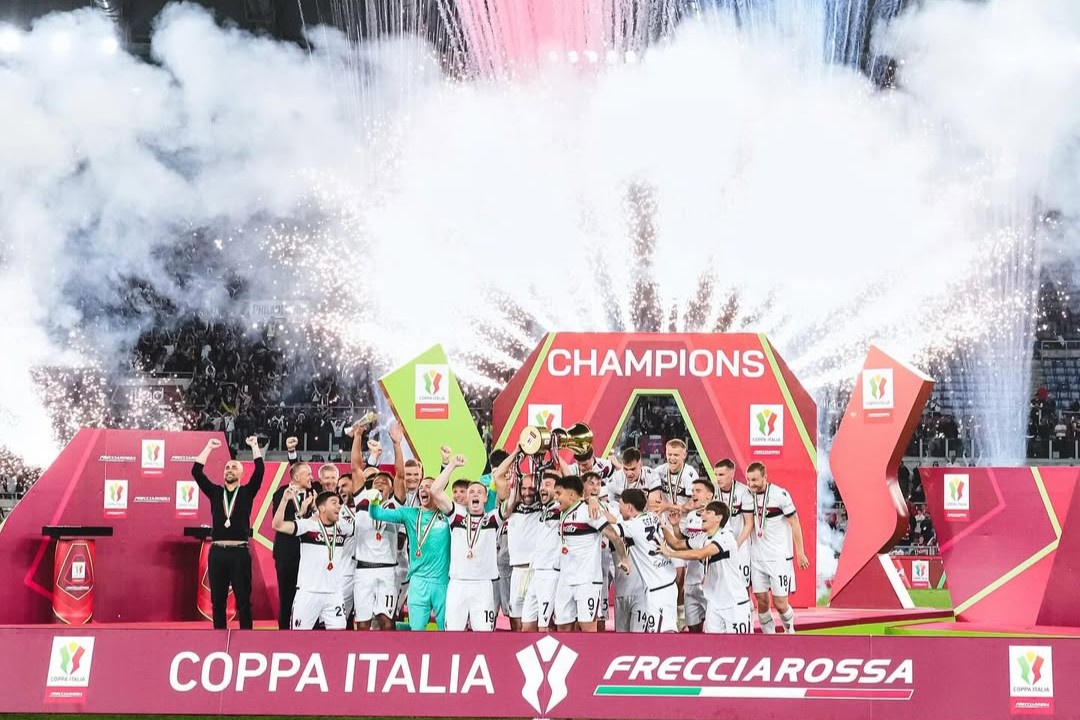 Bologna Bungkam AC Milan 1-0 di Coppa Italia, Akhiri Puasa Gelar 51 Tahun