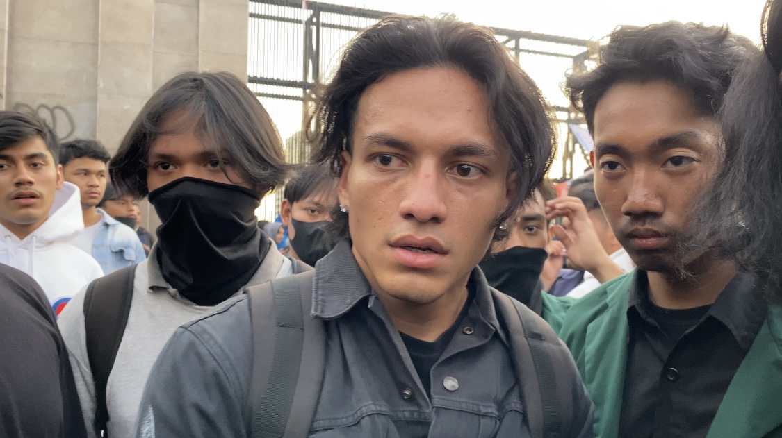 Jefri Nichol Ikut Demo Mahasiswa Menolak Pengesahan UU Cipta Kerja, 'Unek-unek Gue Sama!'