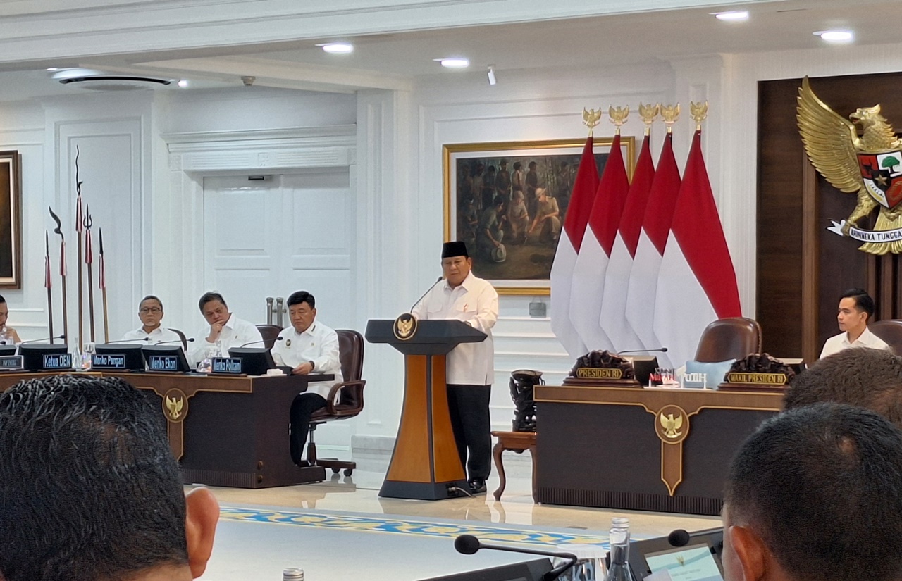 Prabowo Singgung Jubir Keseleo Ketika Sampaikan Pernyataan, Wajar, karena Baru Jabat