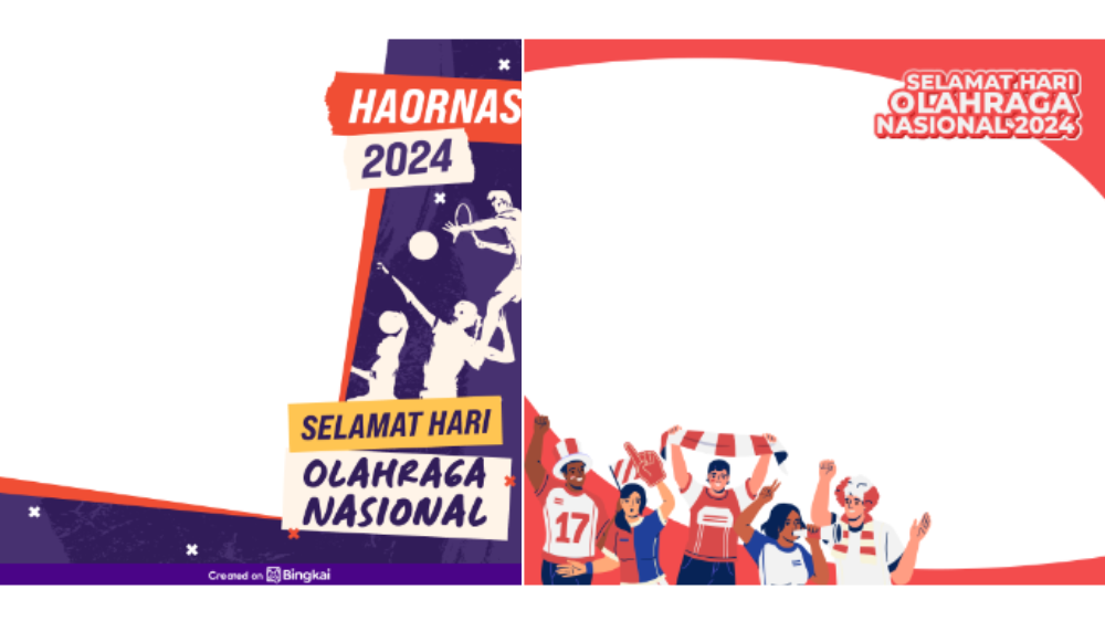 35 Twibbon Hari Olahraga Nasional 2024 Lengkap Cara Pakainya, Yuk Bagikan di Medsos!