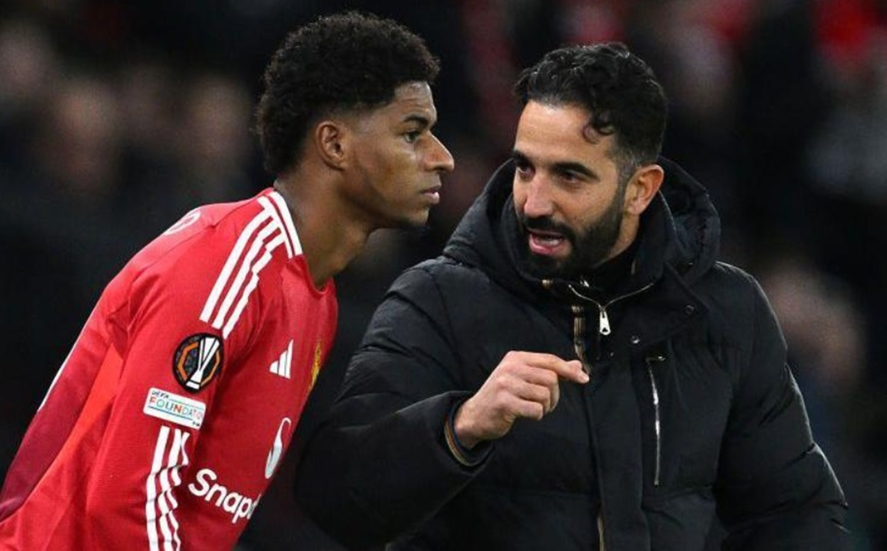 Ruben Amorim Jelaskan Alasan Marcus Rashford Hilang dari Skuad Man Utd, Mending Pasang Pelatih Kiper!