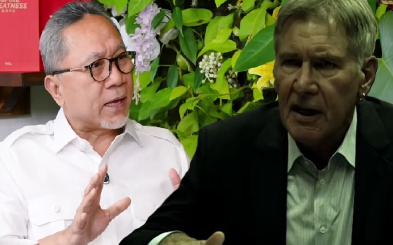 Zulhas Klarifikasi Video Lamanya dengan Harrison Ford soal Tesso Nilo