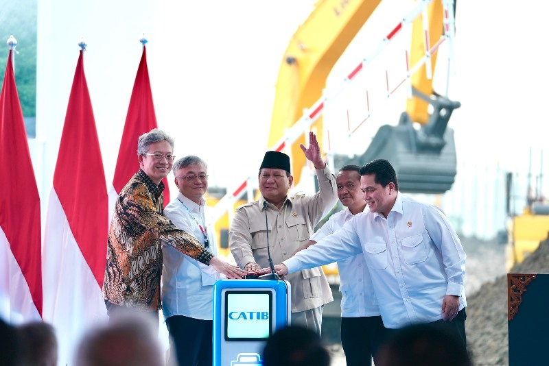 Pertamina NRE Perkuat Peran Strategis dalam Proyek Ekosistem Baterai Listrik, Diresmikan Presiden Prabowo