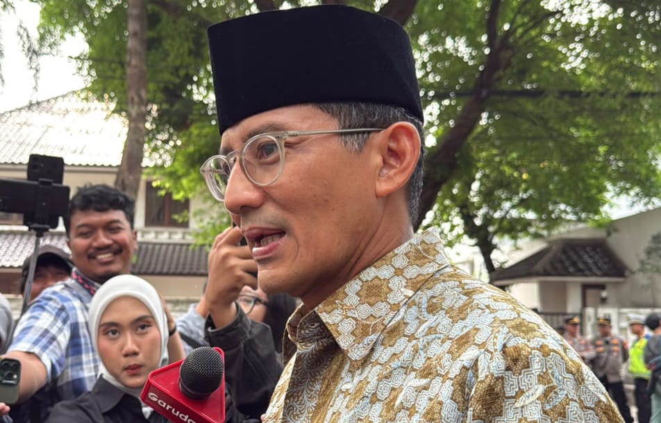 Sandiaga Uno Usai Melayat Guruh Soekarnoputra: Tokoh Ekonomi Kreatif dan Mentor Usaha Saya
