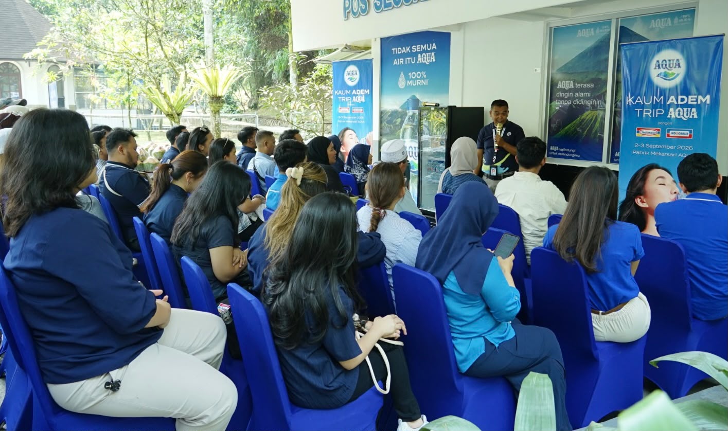 Studi AQUA pada 3.000 Konsumen Ungkap Rahasia Sensasi Segar Air Mineral