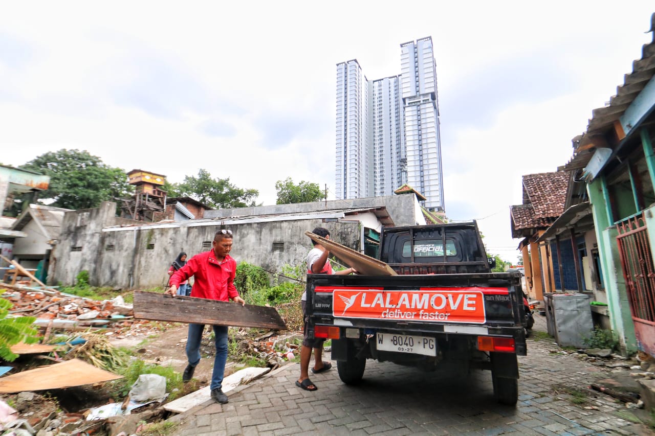 Pembebasan Lahan Kampung Taman Pelangi Surabaya Tuntas, Fly Over Segera Dibangun 