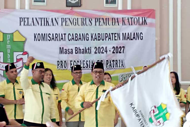 Pengurus Pemuda Katolik Komisariat Cabang Kabupaten Malang Resmi Dilantik, Siap Bantu Kesejahteraan Masyarakat!