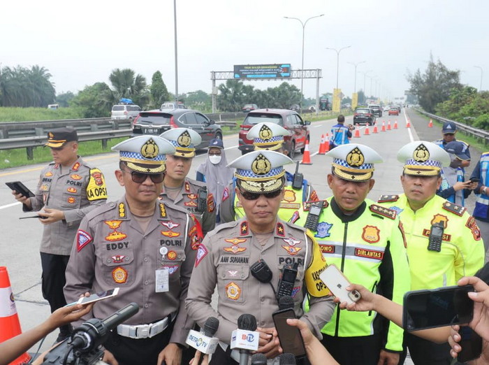 Rekayasa Jalur Mudik 2023 di Tol Jakarta - Cikampek, Akses Arah Jakarta Dibuka 1 Lajur