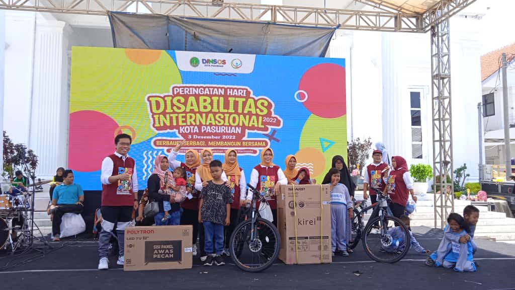 Cara Dinsos Kota Pasuruan Membahagiakan Para Penyandang Disabilitas