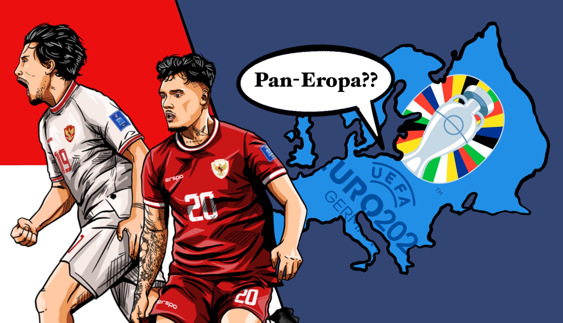 Euro 2024, Pan-Eropa, dan Naturalisasi