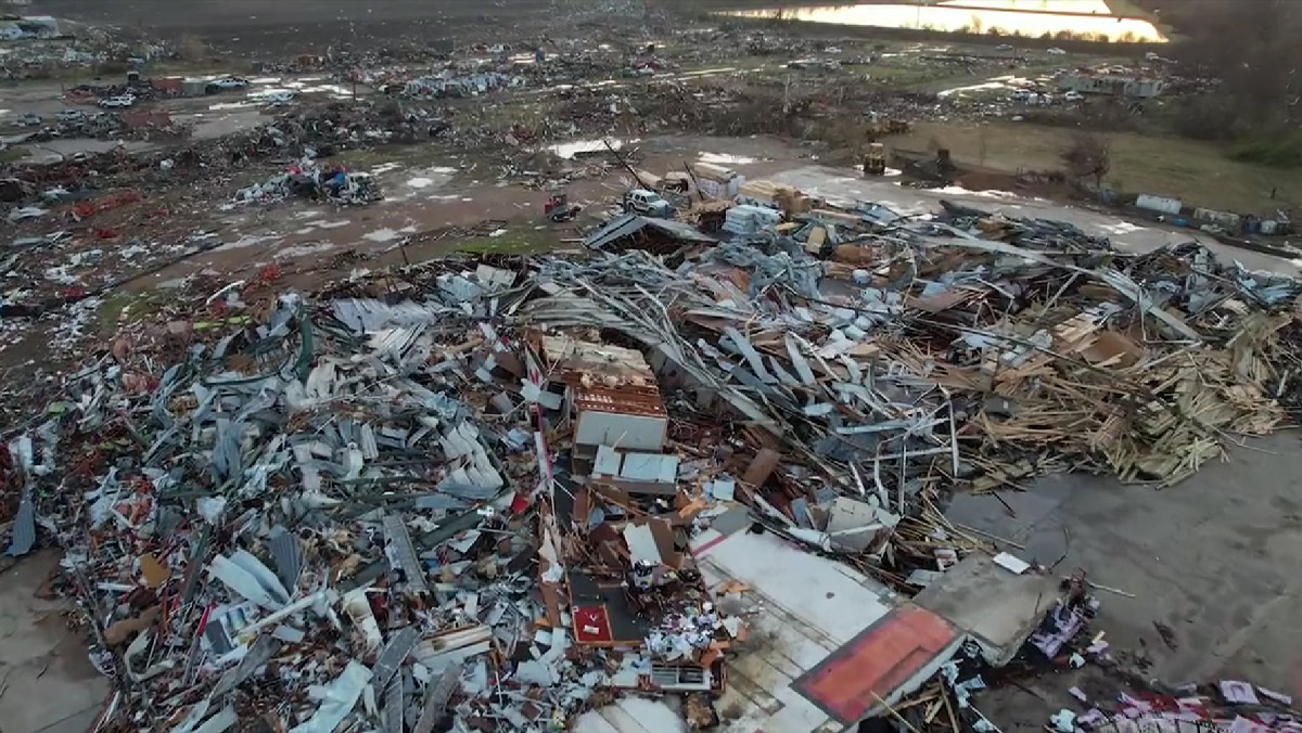 Puluhan Warga Mississippi Tewas Setelah Hantaman Tornado, Rumah Rata Dengan Tanah dan Mobil Berterbangan