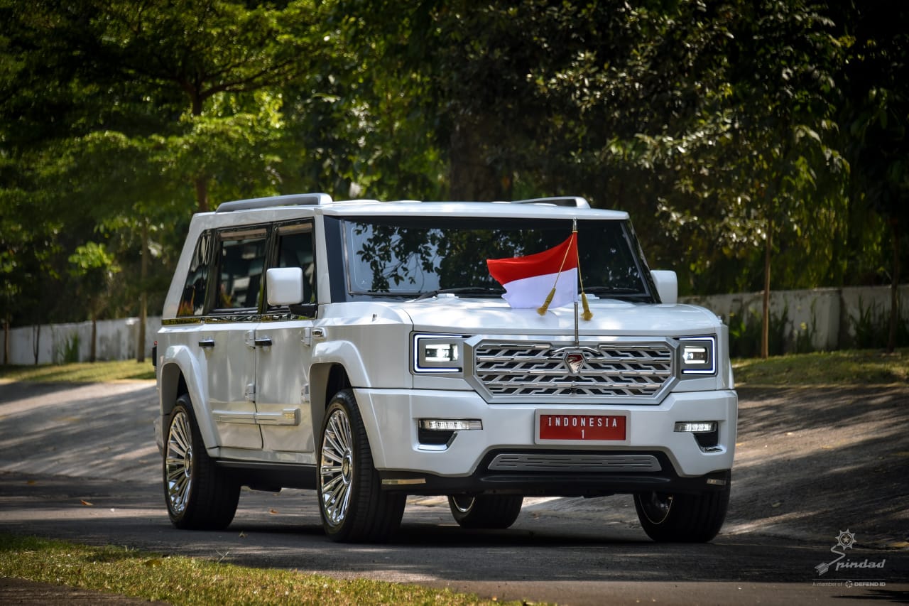 Spesifikasi Pindad MV3 Garuda Limousine, Mobil yang Dipakai Presiden Prabowo Ketika Menuju Istana