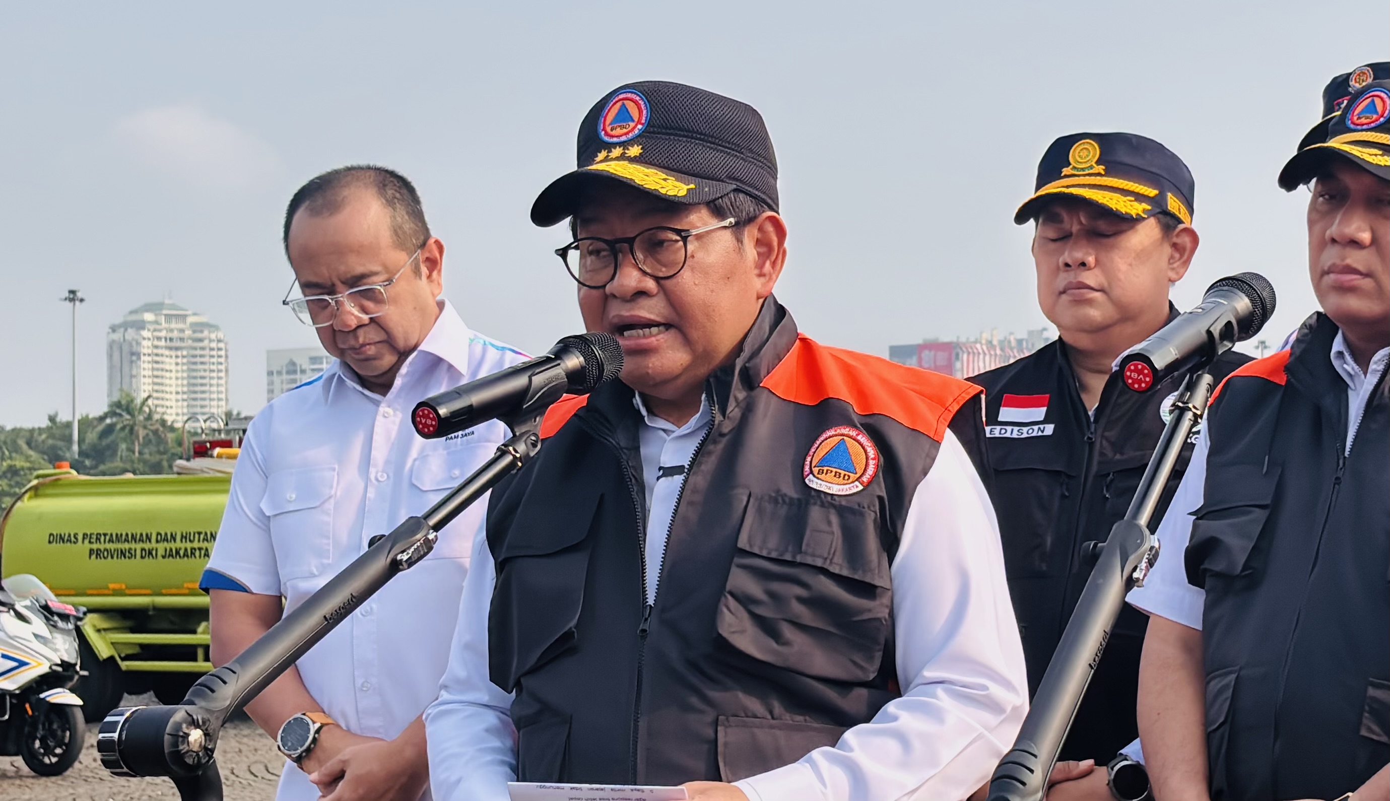 2 Kelurahan di Jakut Kekeringan Dampak Kemarau, Pramono Kirim 29 Tangki Air Bersih