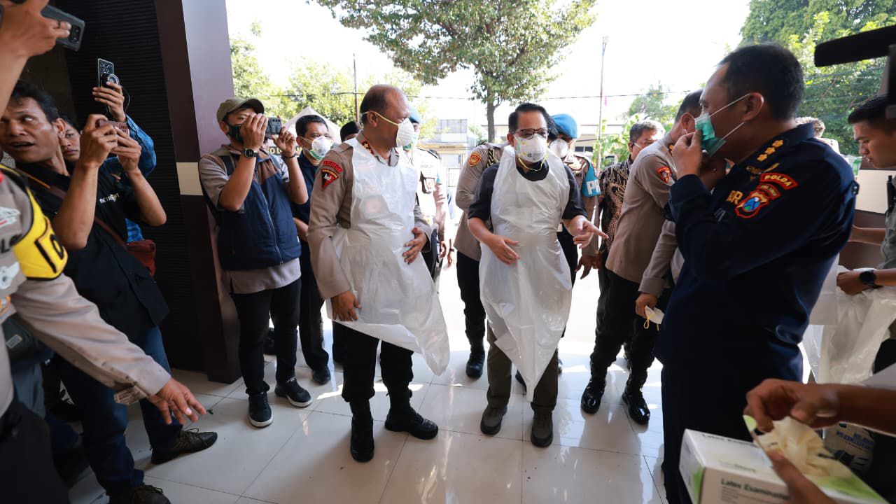 Kapolda Jatim Pastikan Identifikasi Korban Runtuhnya Musala Al Khoziny Berjalan Intensif