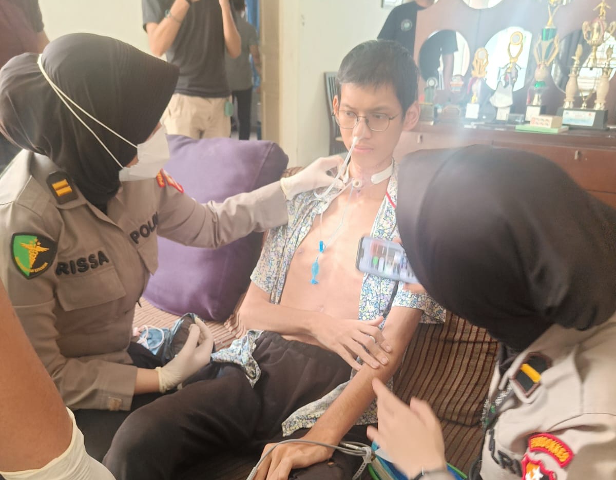 Update Kondisi Korban Kabel Optik Sultan Rifat yang Dirawat di RS Polri