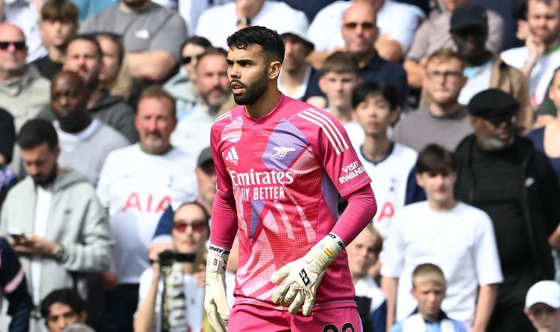 Kiper David Raya, Man of the Match Arsenal Vs Manchester City