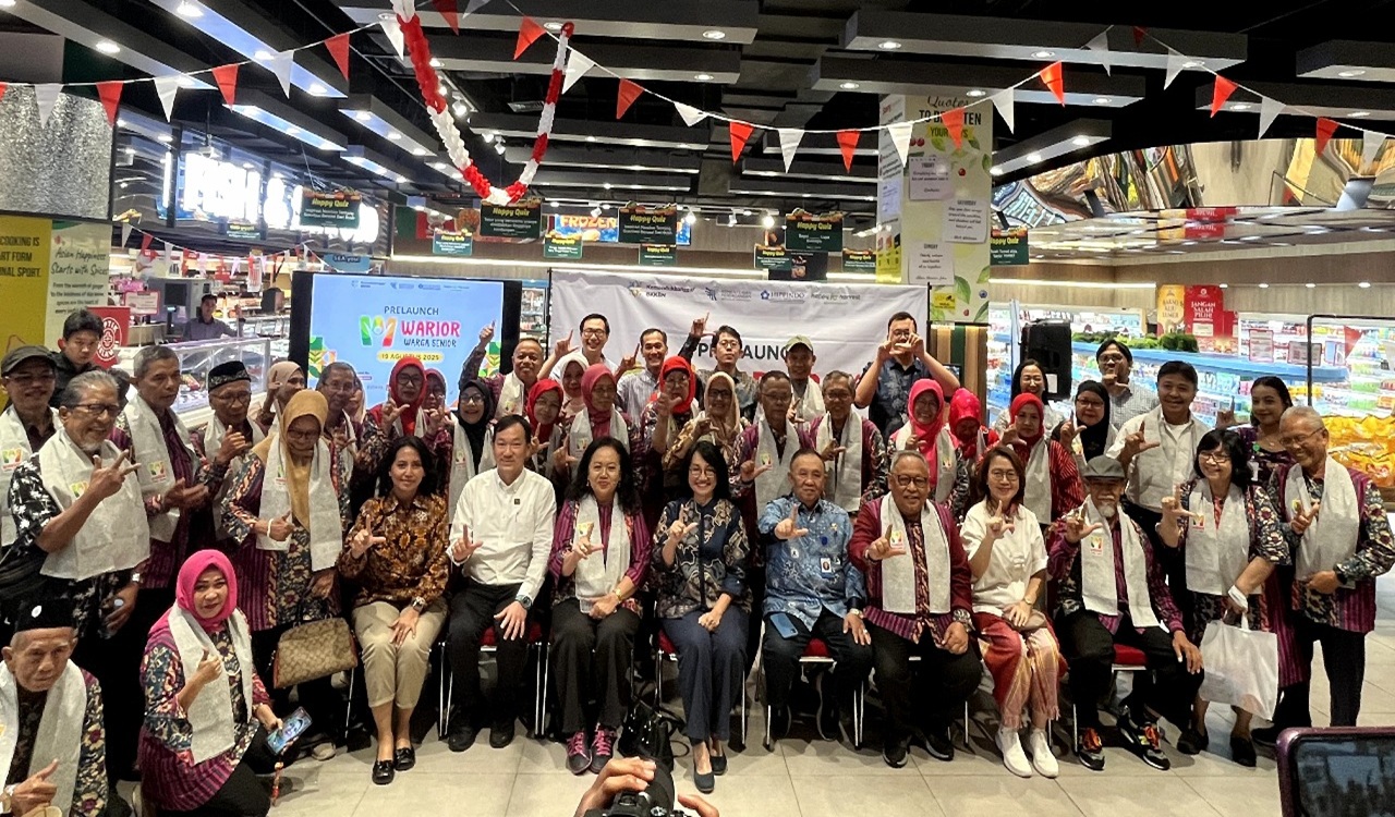 Warior Day, Inisiatif Nasional untuk Lansia: BKKBN, HIPPINDO, dan Happy Harvest Dorong Gerakan 'SIDAYA'