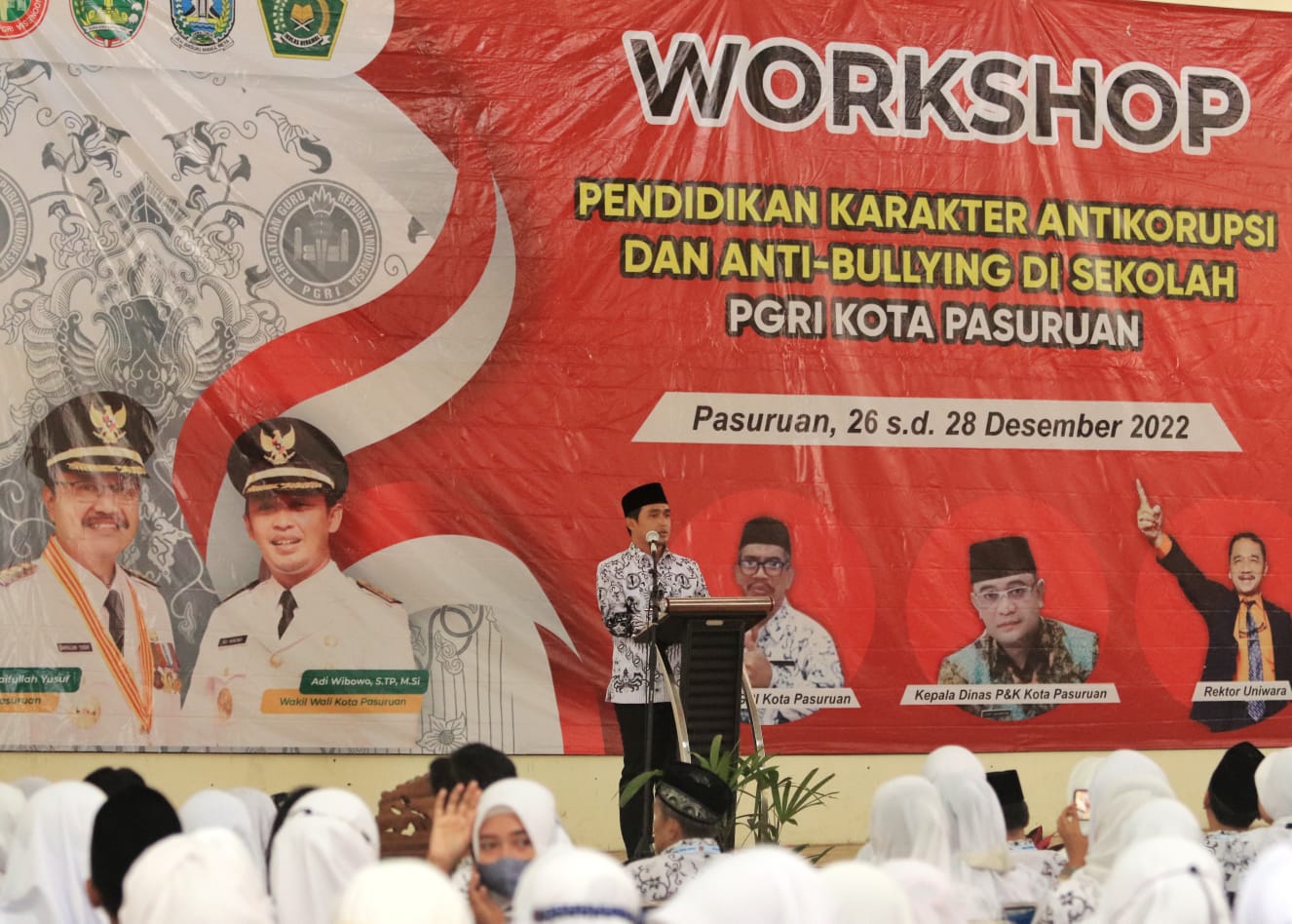 HUT Ke-77 PGRI, Mas Adi: Guru Garda Terdepan Agen Perubahan