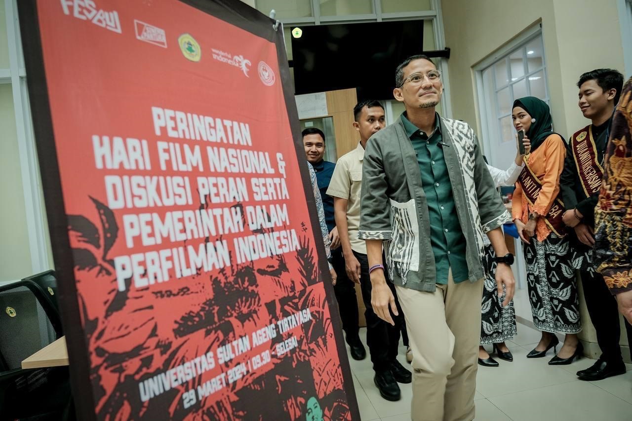 Peringati Hari Film Nasional, Menparekraf Ajak Kolaborasi untuk Memperkuat Industri Film Indonesia