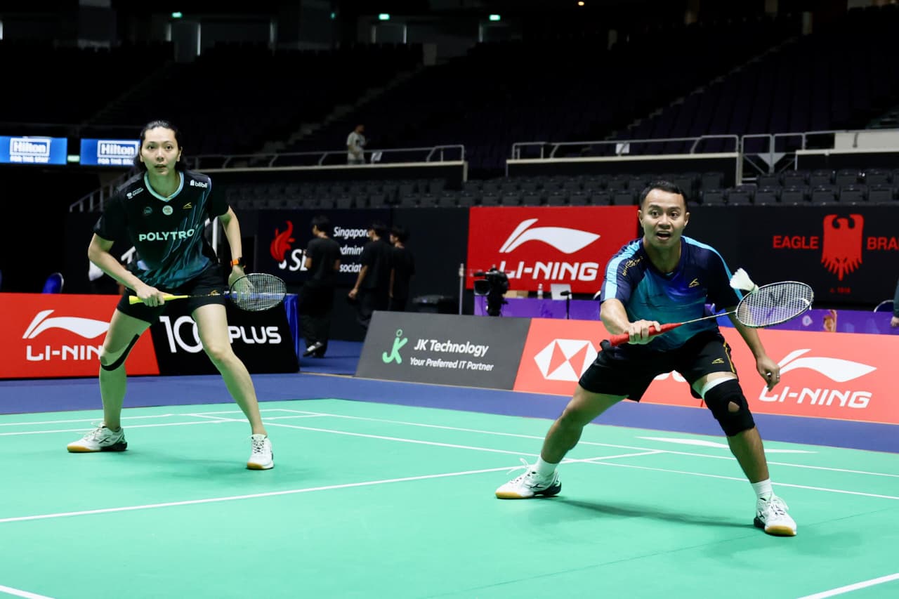 Rehan/Gloria Comeback di Singapore Open 2026, Siap Hadapi Unggulan Prancis!