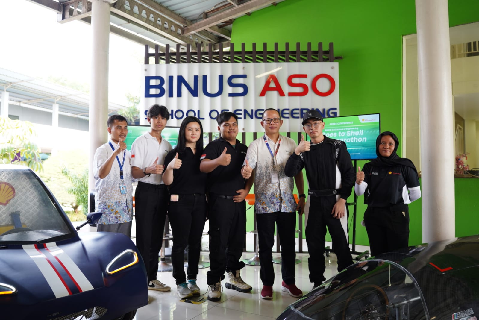 BINUS-ASO Berlaga di Shell Eco-marathon 2024 Siap Pamer Desain Urban Concept dan Prototype