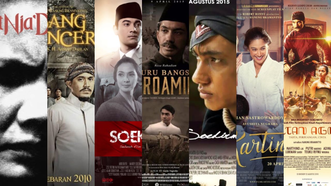 7 Film yang Wajib Tonton di Hari Pahlawan, Ada Tjoet Nja' Dhien Sampai Soekarno